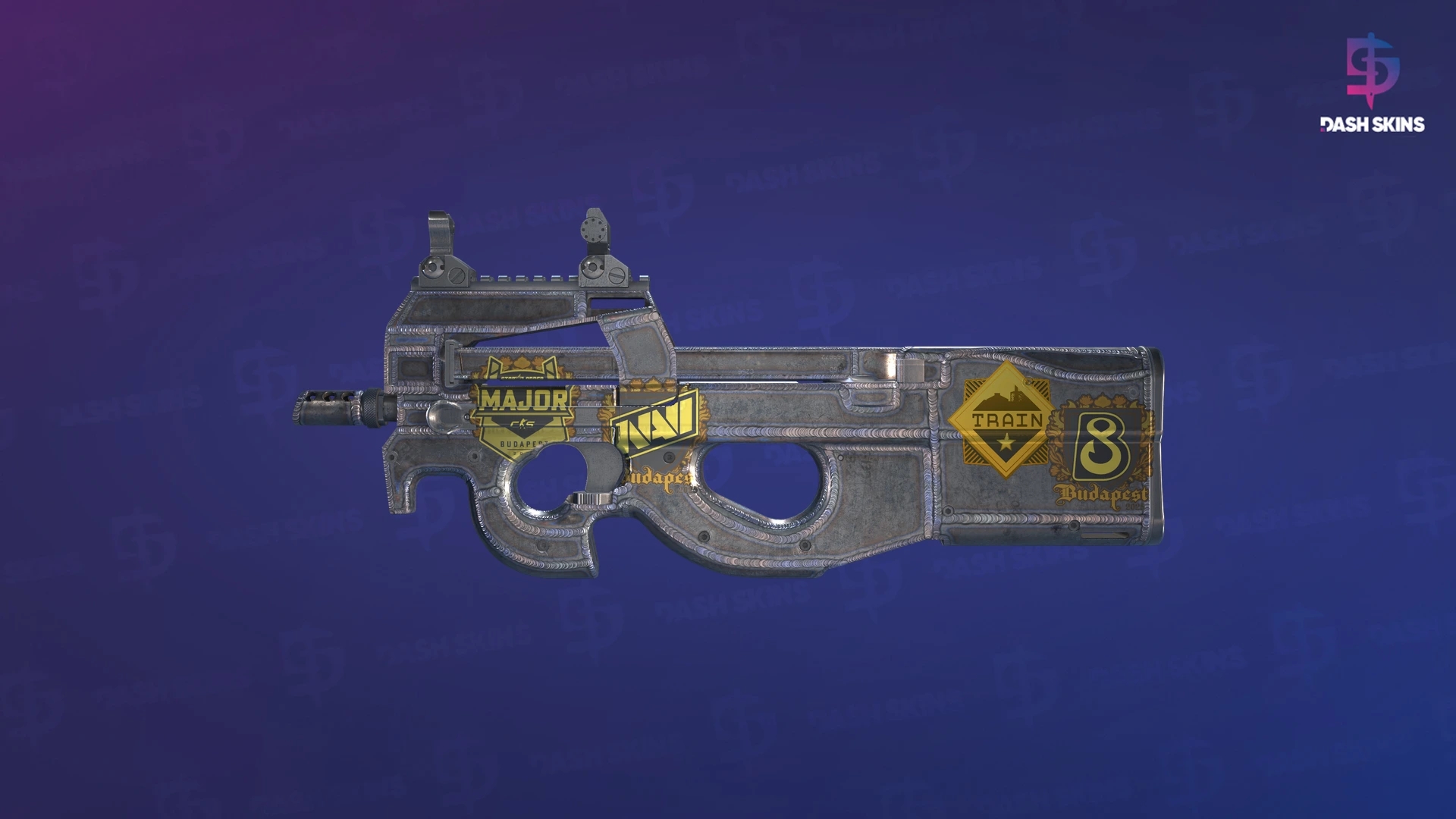Souvenir P90 | Straight Dimes (Factory New) Screenshot Playside