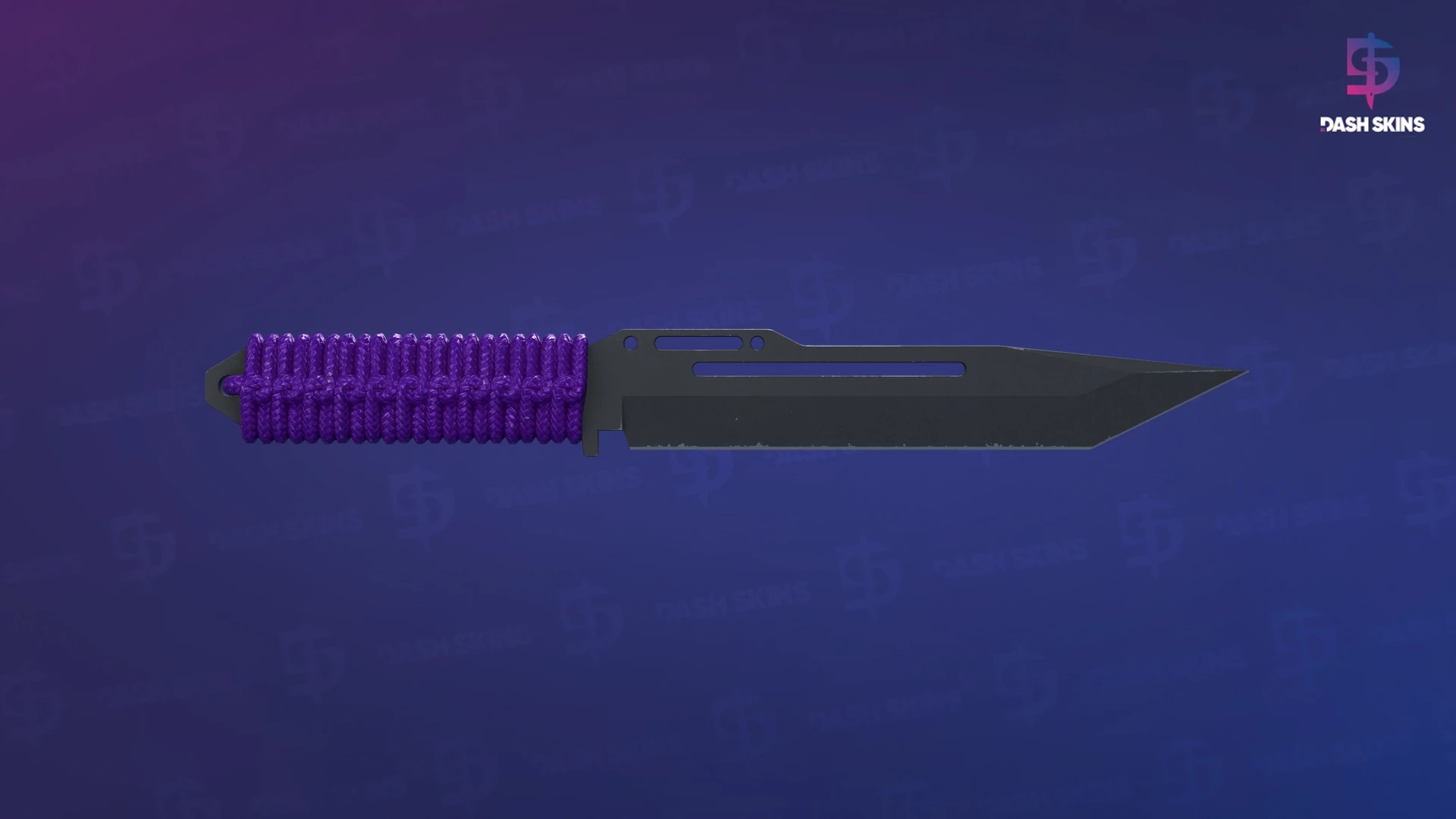 ★ Paracord Knife | Ultraviolet (Field-Tested) Screenshot Playside