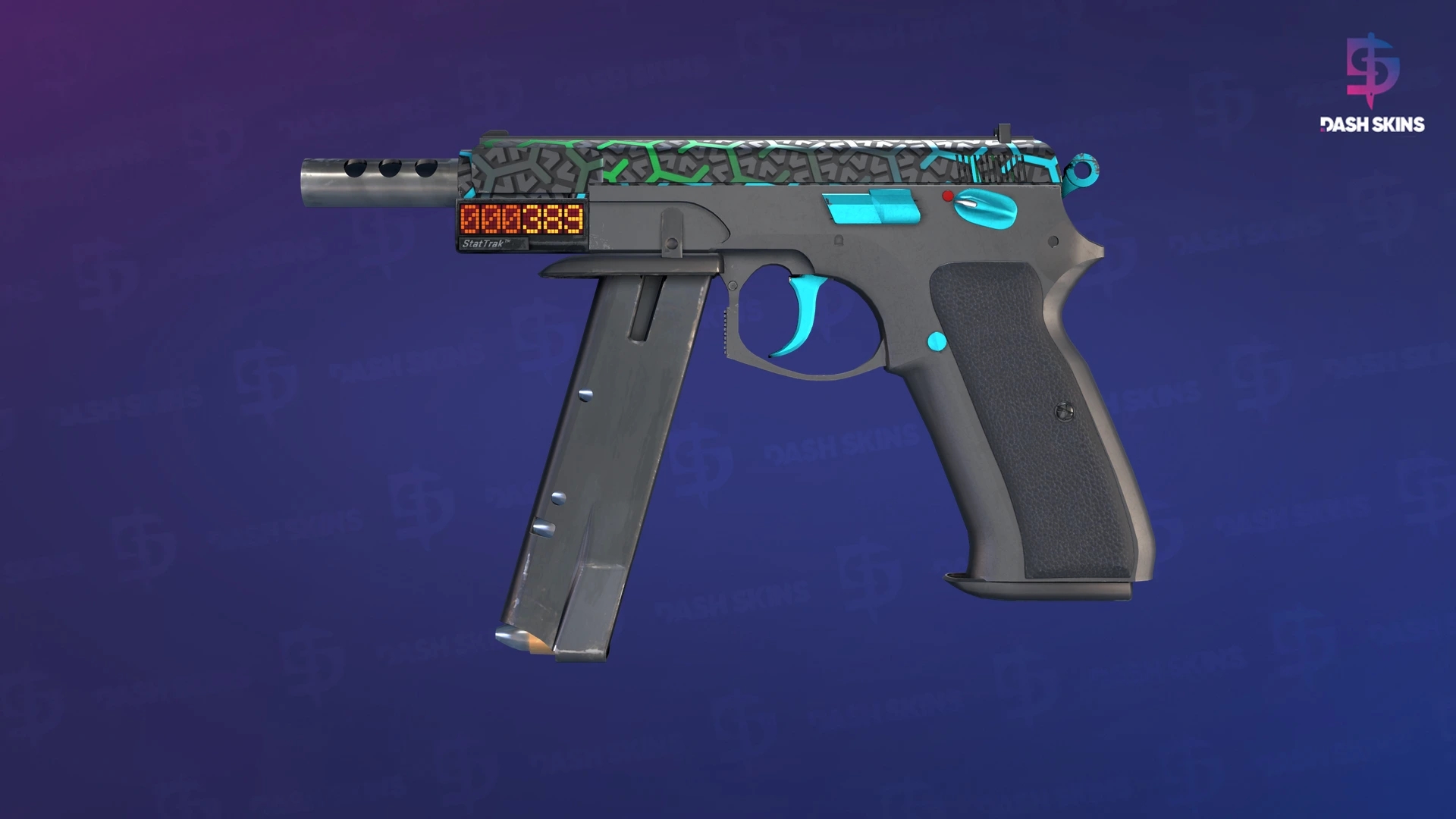 StatTrak™ CZ75-Auto | Polymer (Minimal Wear) Screenshot Playside