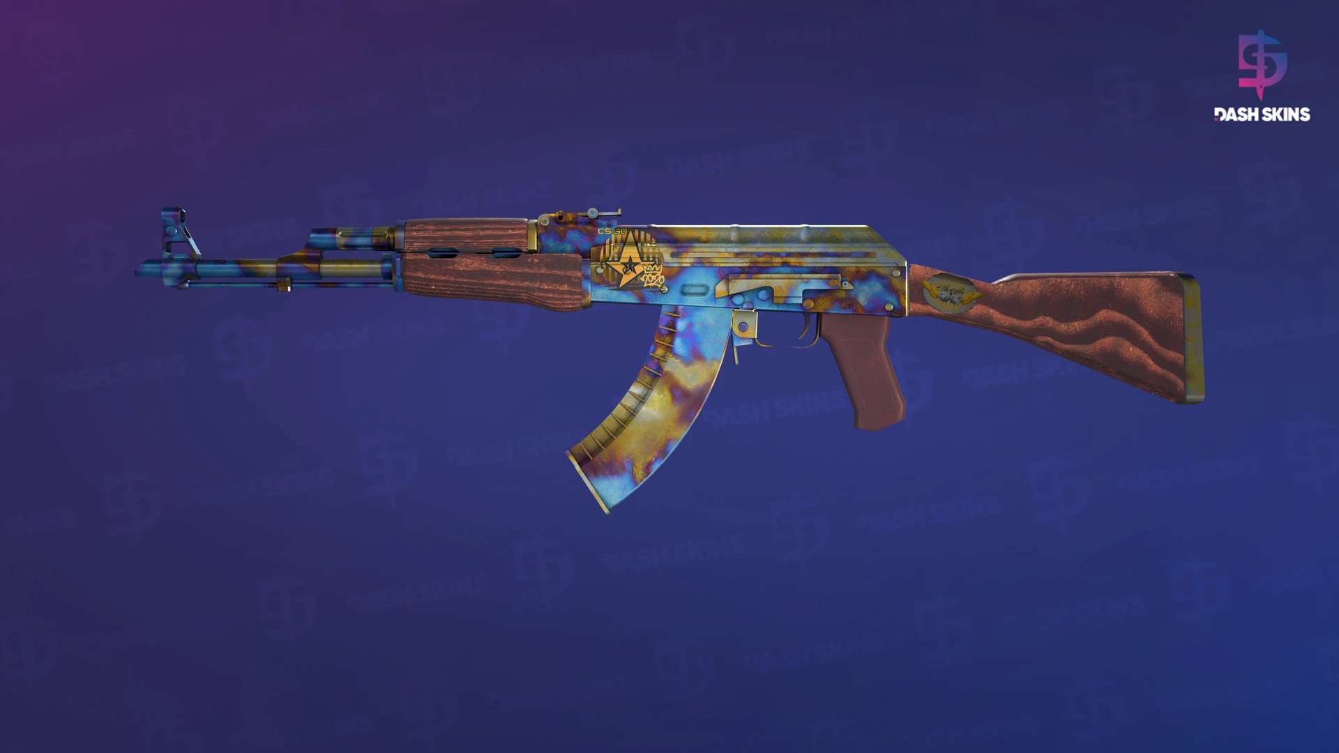 AK-47 | Case Hardened (Field-Tested) Screenshot Playside