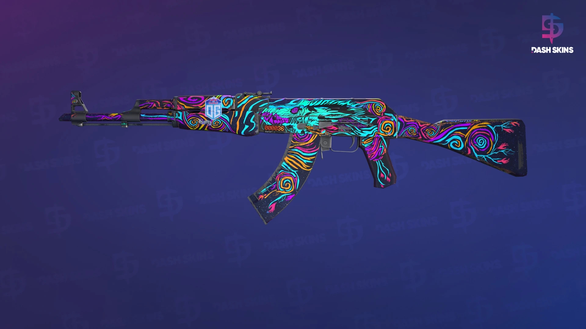 StatTrak™ AK-47 | Nightwish (Well-Worn) Screenshot Playside