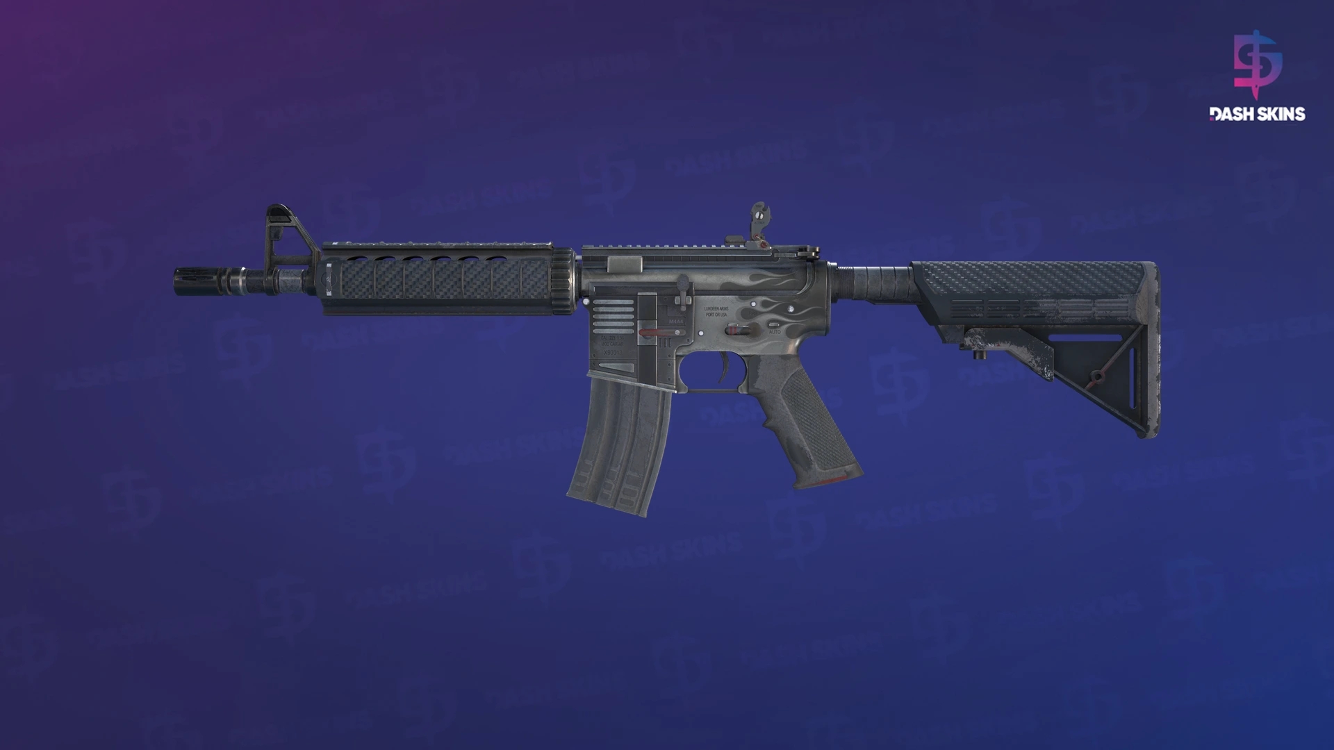 M4A4 | Magnesium (Battle-Scarred) Screenshot Playside