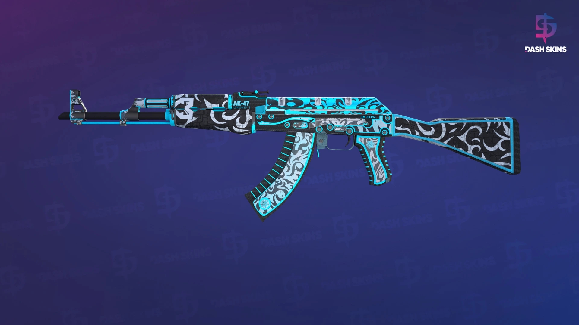 AK-47 | Frontside Misty (Field-Tested) Screenshot Playside