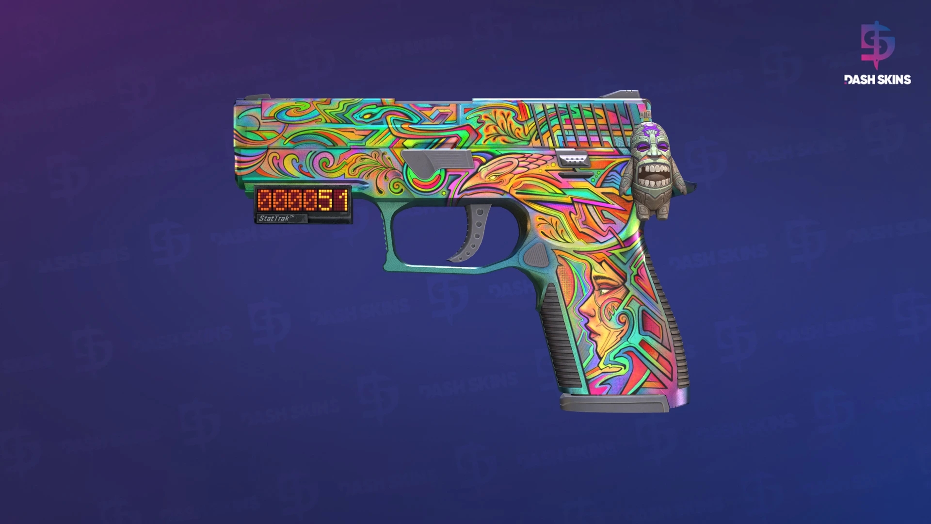 StatTrak™ P250 | Visions (Field-Tested) Screenshot Playside
