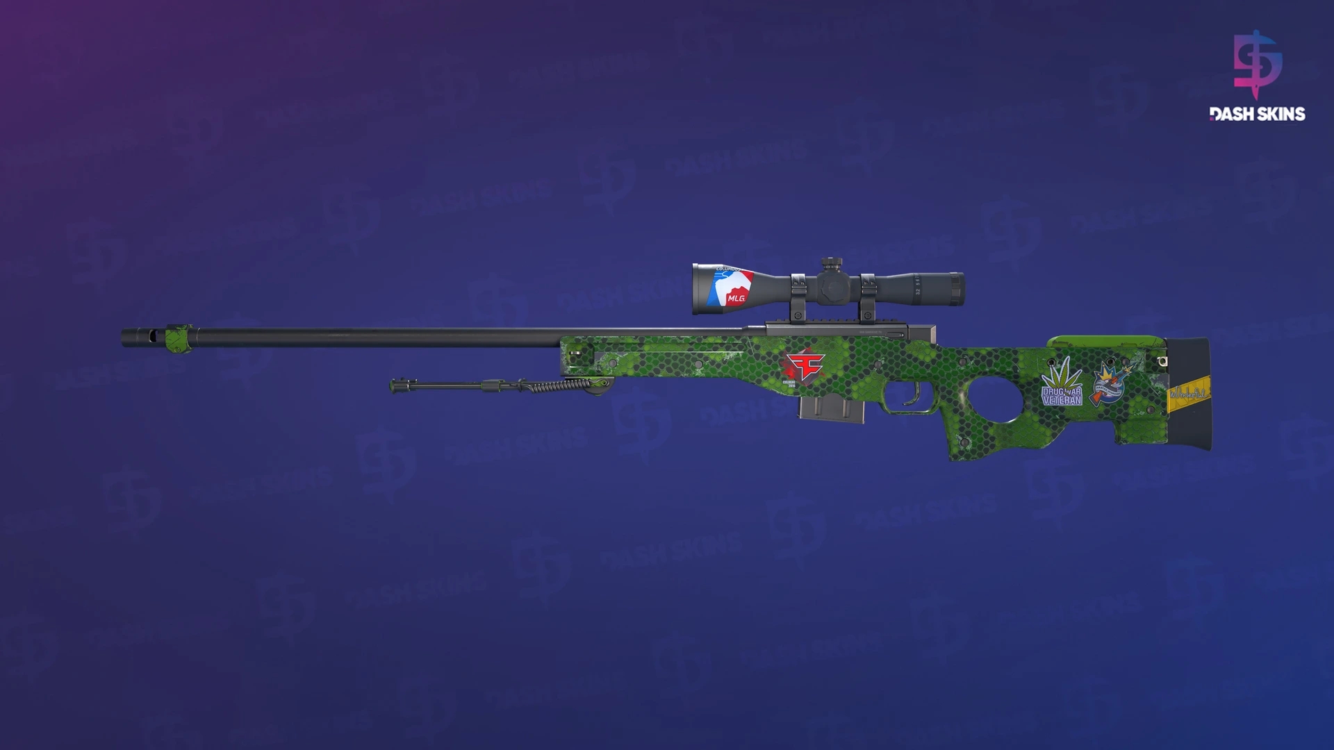 AWP | Pit Viper (Minimal Wear) Screenshot Playside