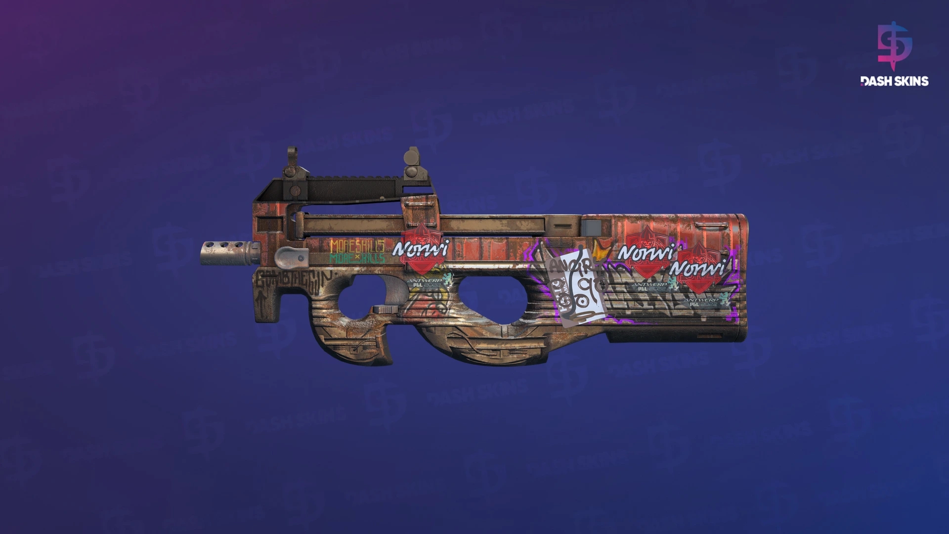 P90 | Freight (Factory New) Screenshot Playside