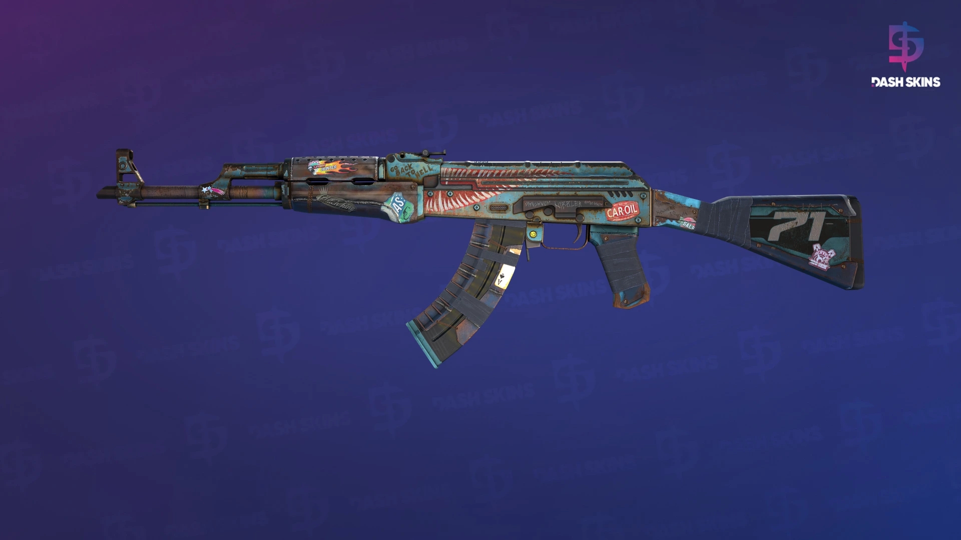 AK-47 | Rat Rod (Minimal Wear) Screenshot Playside