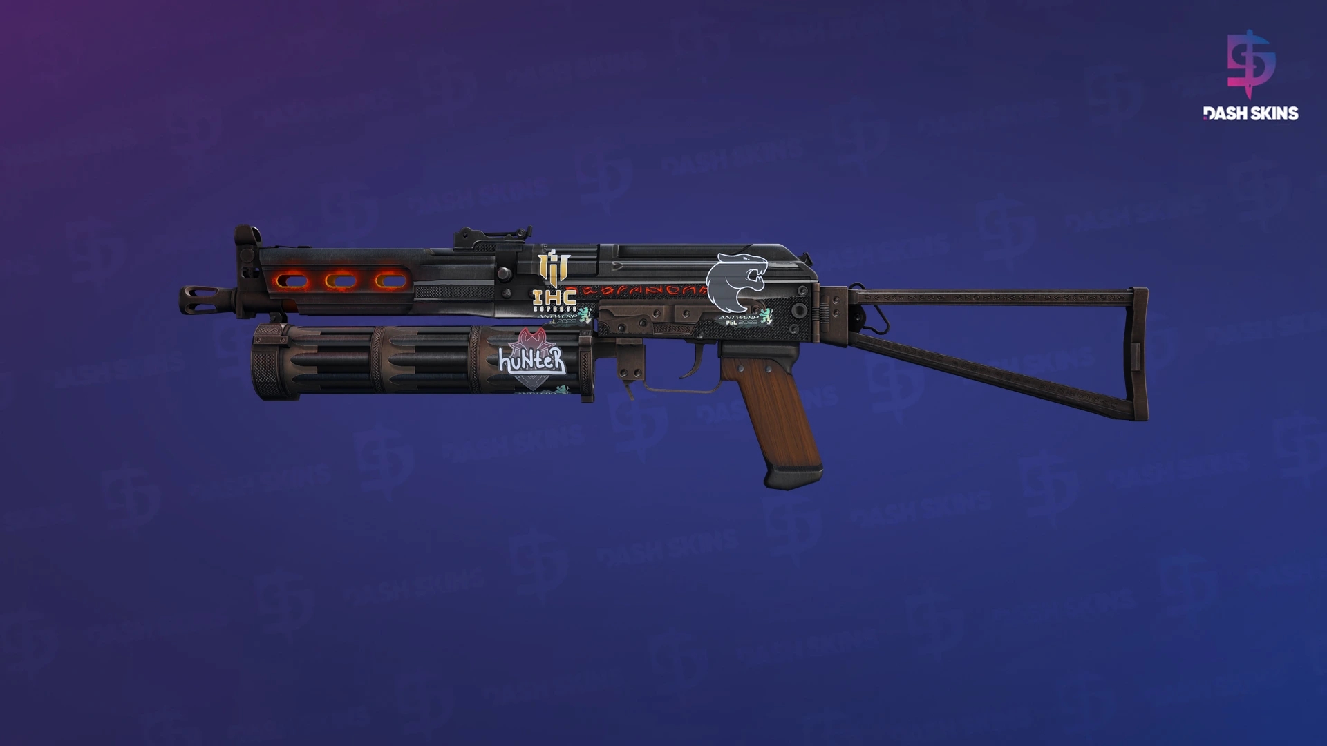 PP-Bizon | Runic (Factory New) Screenshot Playside