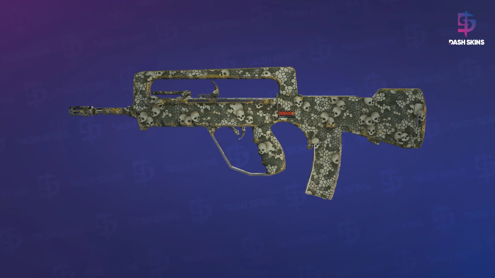 StatTrak™ FAMAS | Macabre (Field-Tested) Screenshot Playside