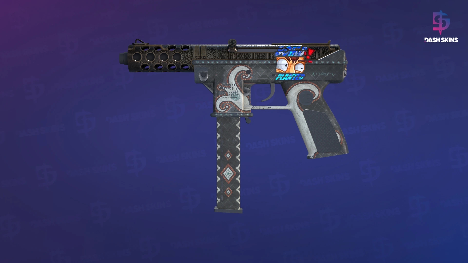 Tec-9 | Jambiya (Well-Worn) Screenshot Playside