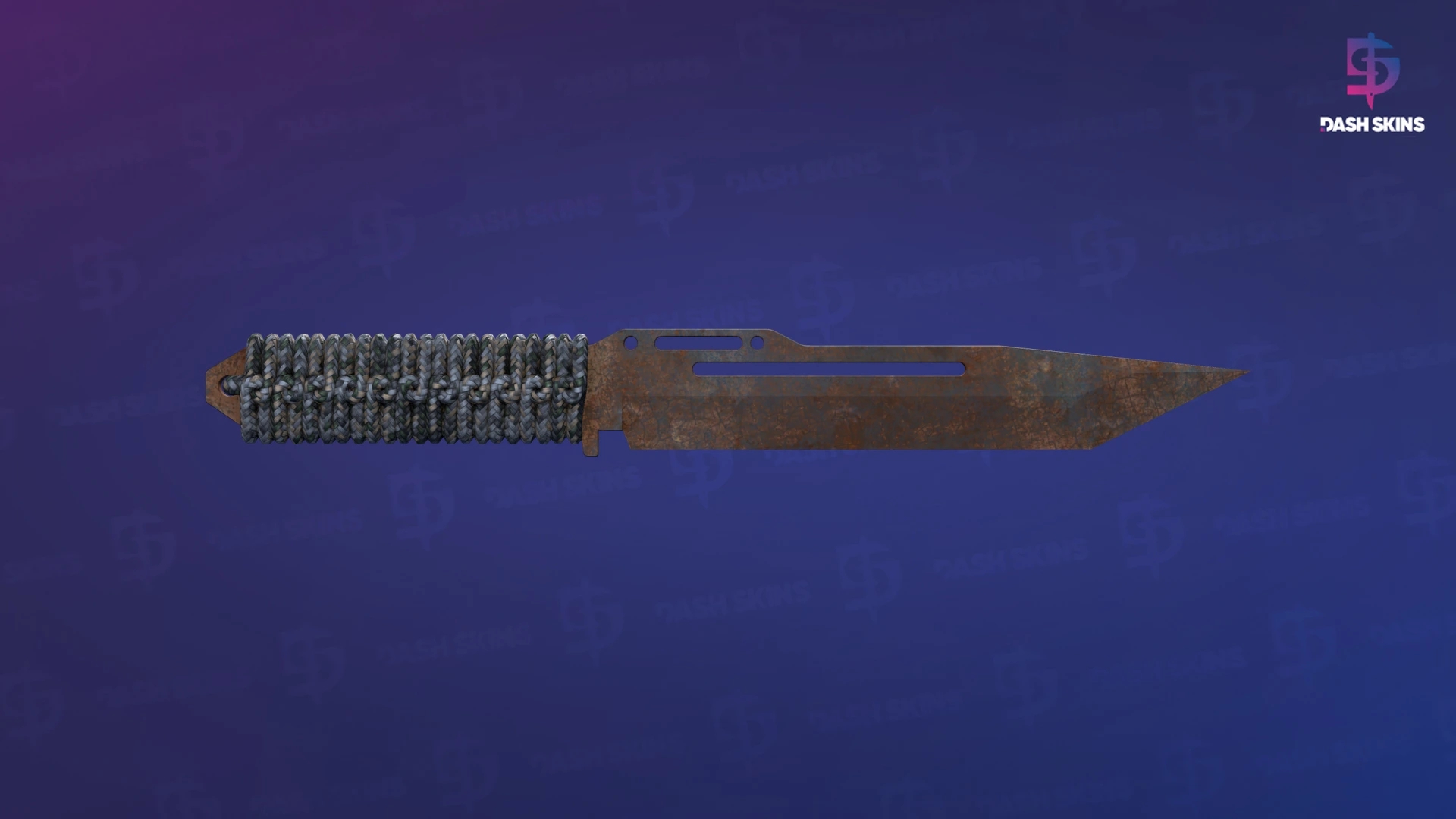 ★ Paracord Knife | Rust Coat (Battle-Scarred) Screenshot Playside