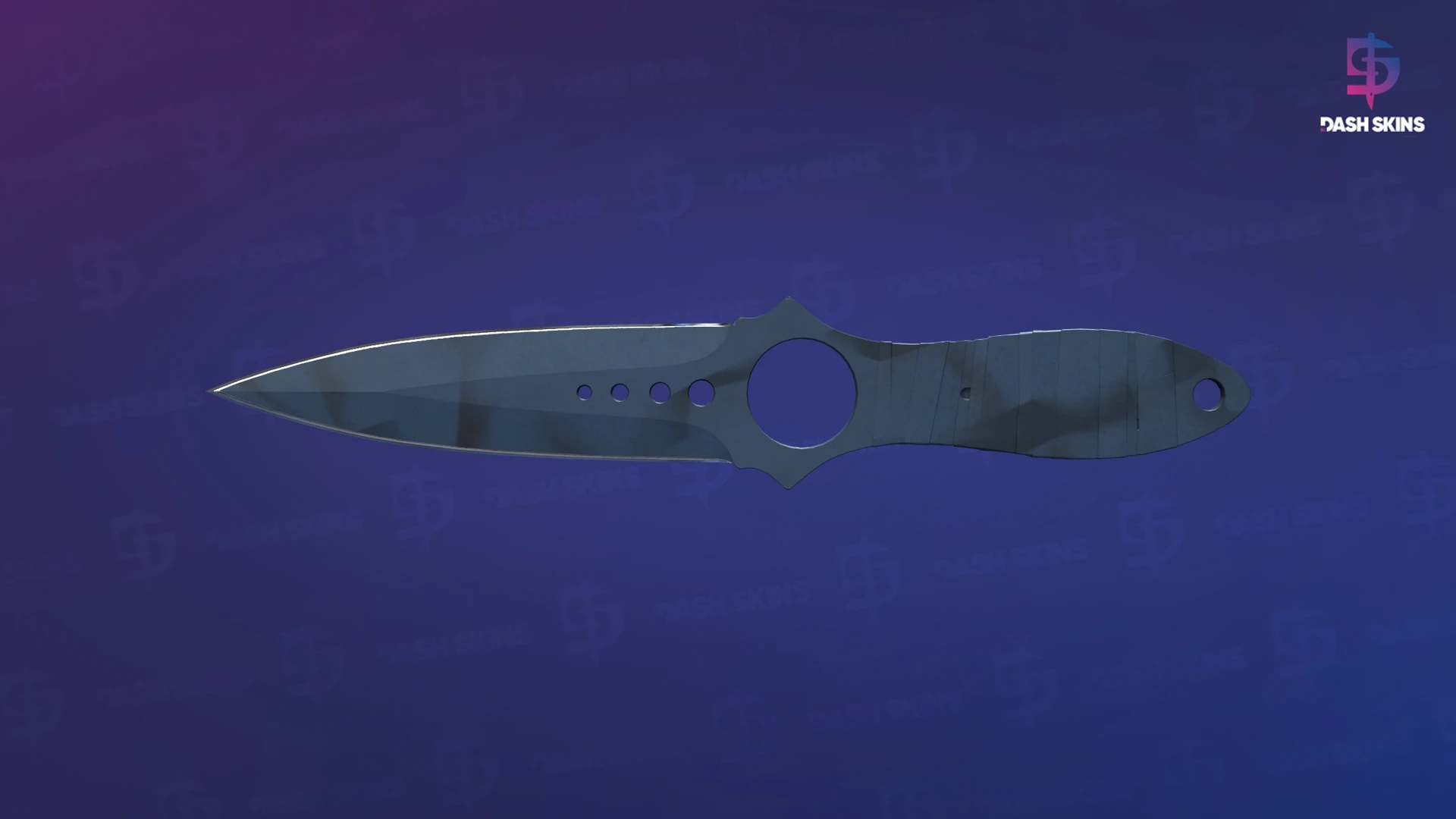 ★ Skeleton Knife | Night Stripe (Field-Tested) Screenshot Playside