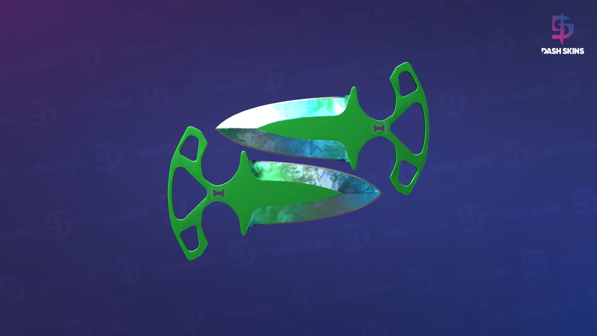 ★ Shadow Daggers | Gamma Doppler (Factory New) - Phase 3 Screenshot Playside