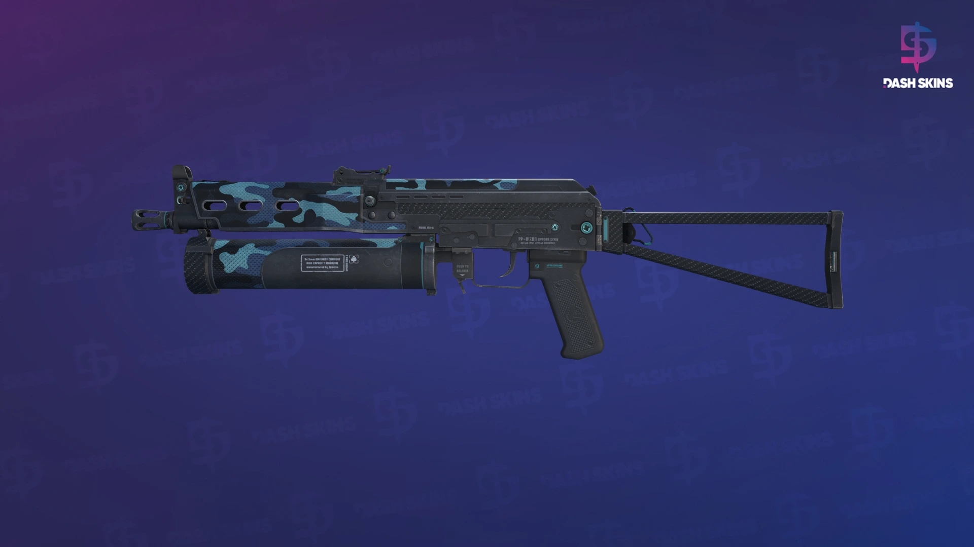 PP-Bizon | Night Riot (Factory New) Screenshot Playside