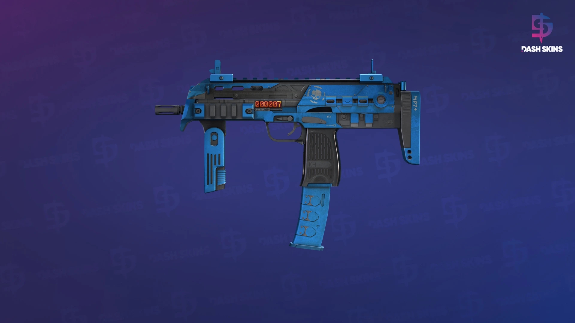StatTrak™ MP7 | Cirrus (Field-Tested) Screenshot Playside