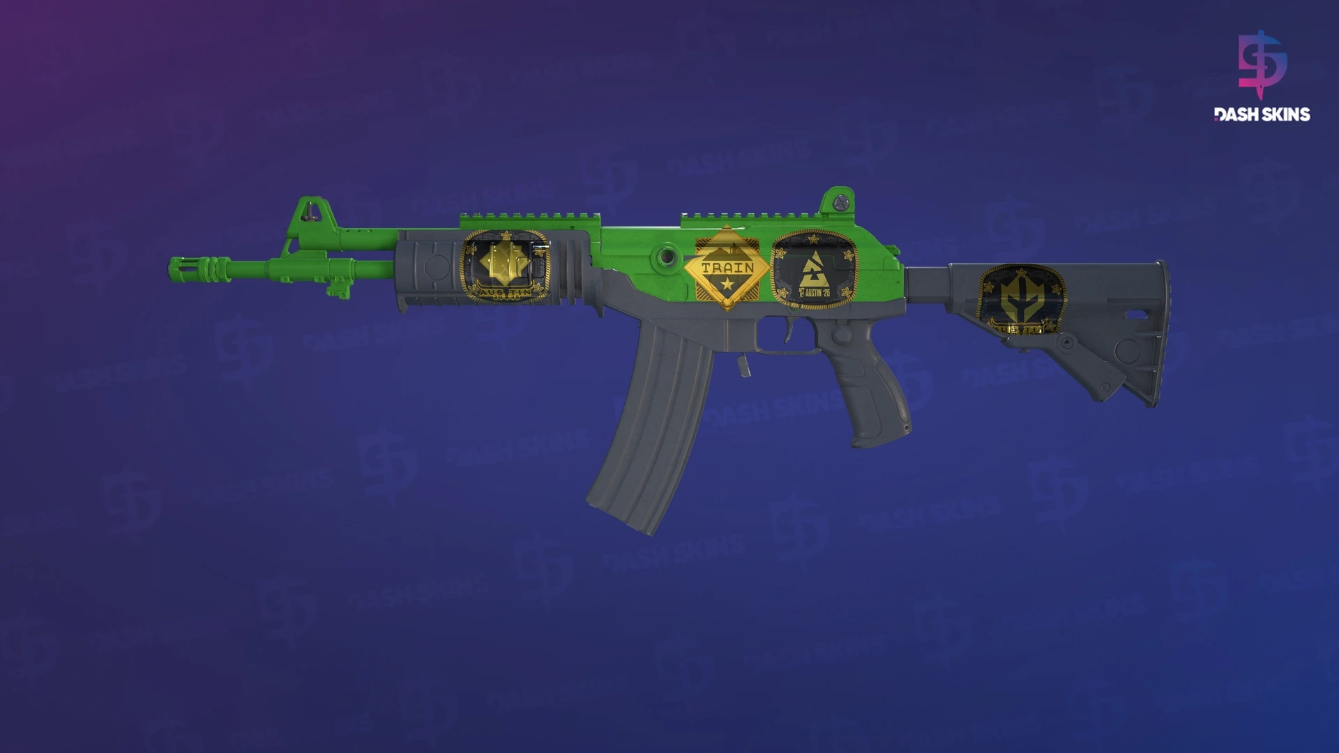 Souvenir Galil AR | Green Apple (Minimal Wear) Screenshot Playside