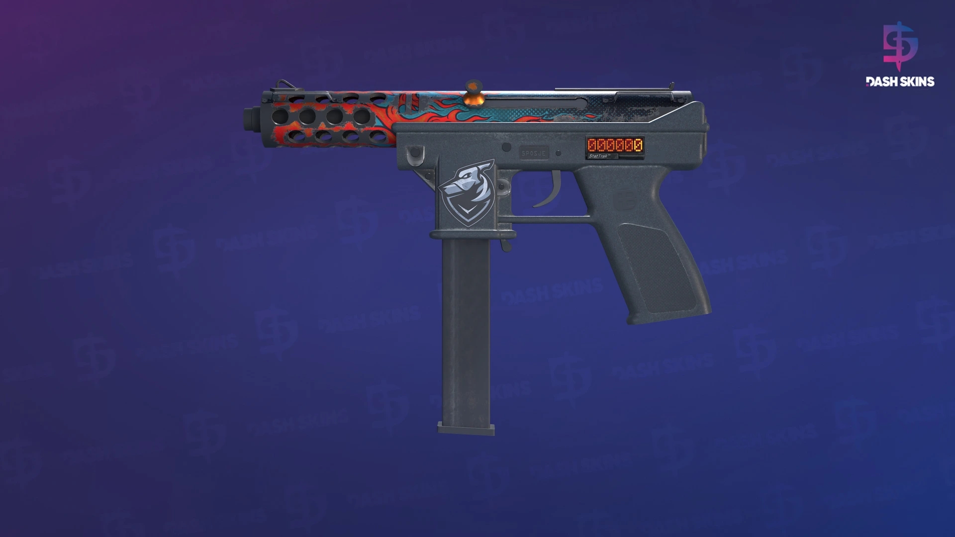 StatTrak™ Tec-9 | Re-Entry (Well-Worn) Screenshot Playside