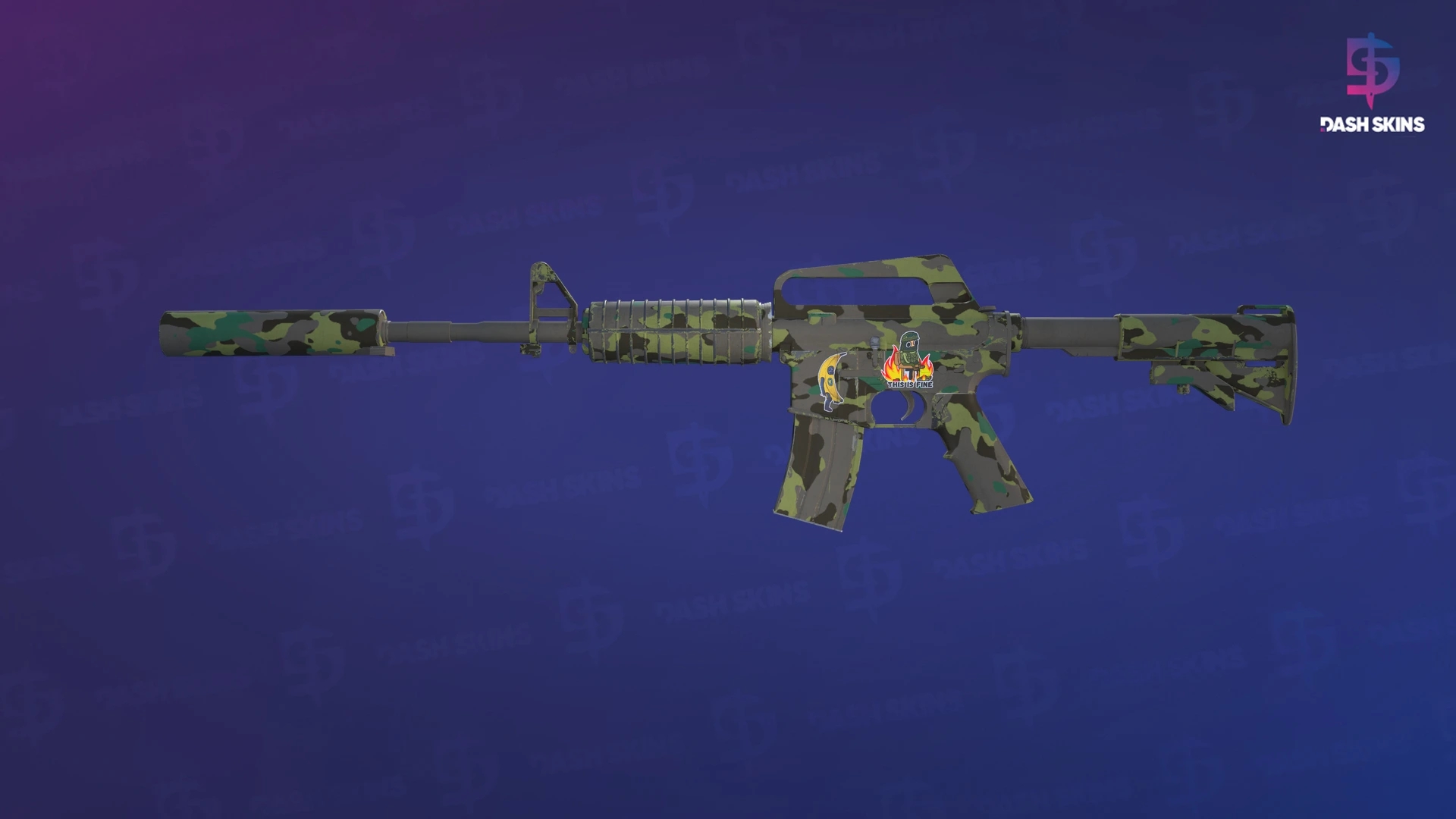 M4A1-S | Boreal Forest (Minimal Wear) Screenshot Playside