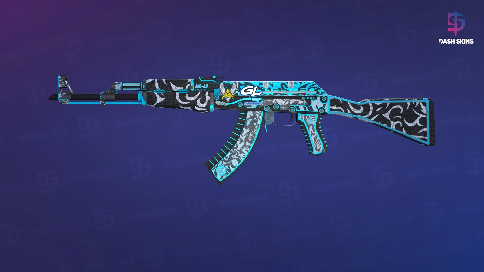 AK-47 | Frontside Misty (Field-Tested) Screenshot Playside