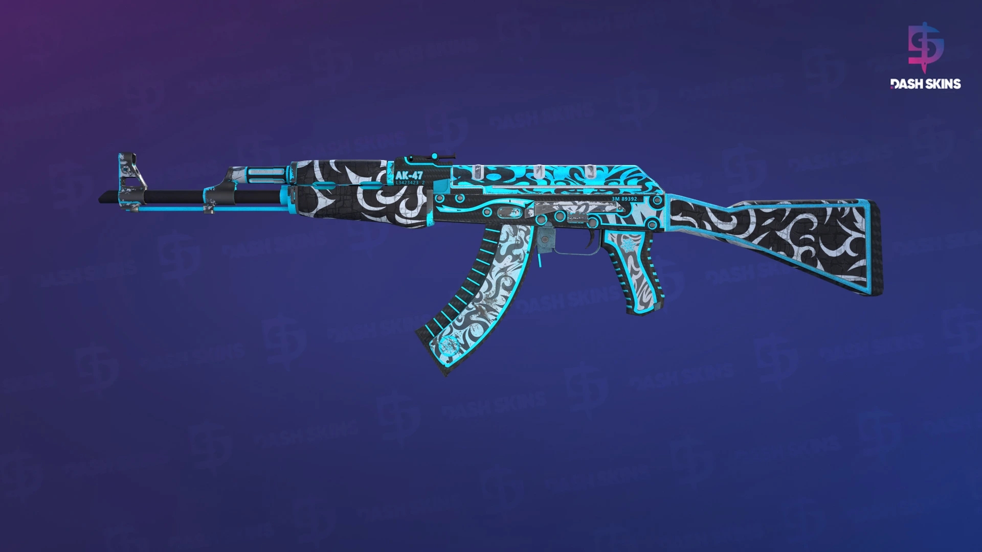 AK-47 | Frontside Misty (Field-Tested) Screenshot Playside
