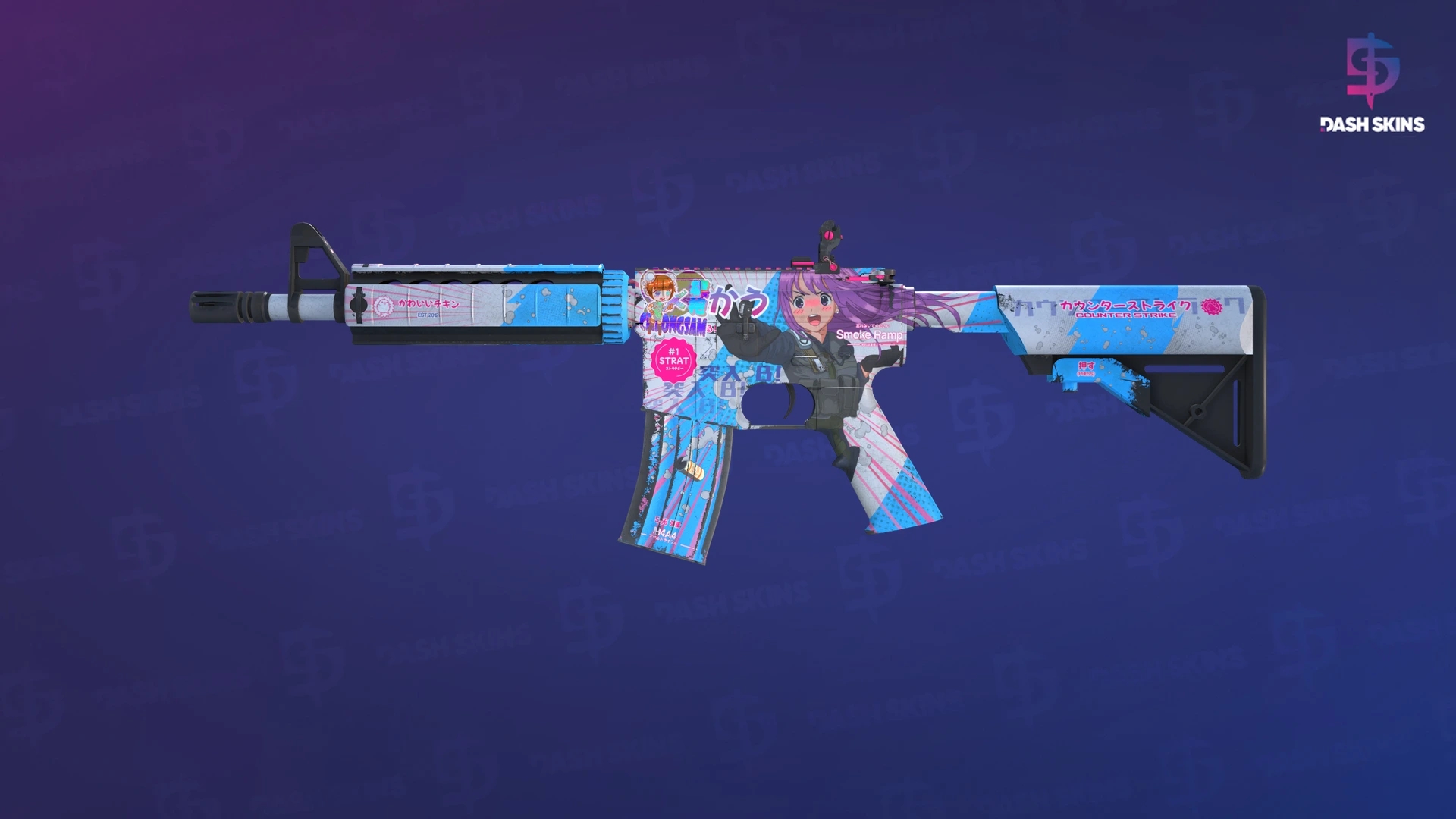 M4A4 | Temukau (Field-Tested) Screenshot Playside