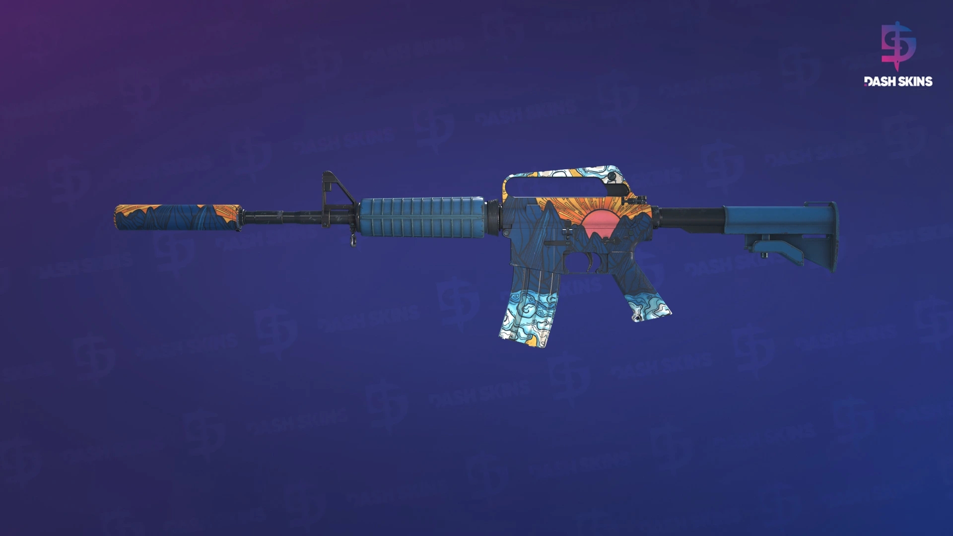 M4A1-S | Solitude (Minimal Wear) Screenshot Playside