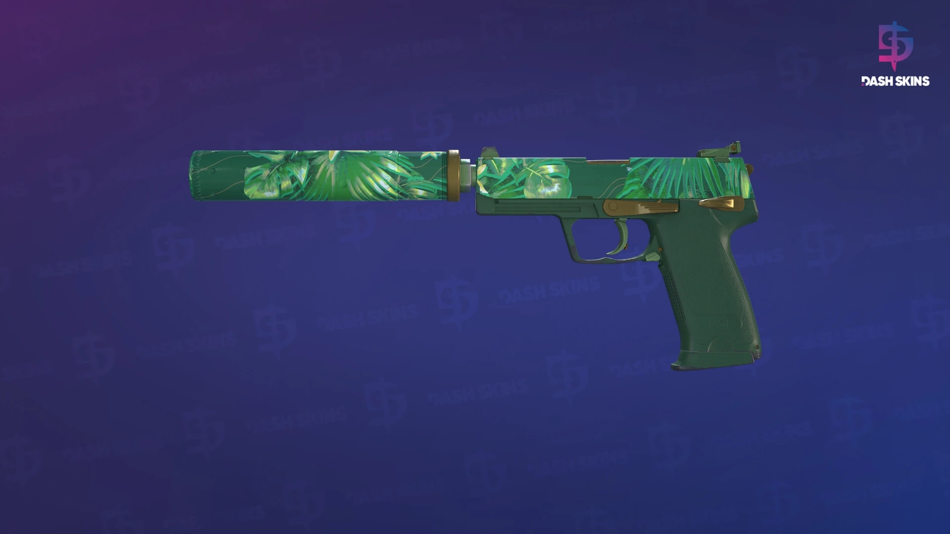 USP-S | Tropical Breeze (Minimal Wear) Screenshot Playside