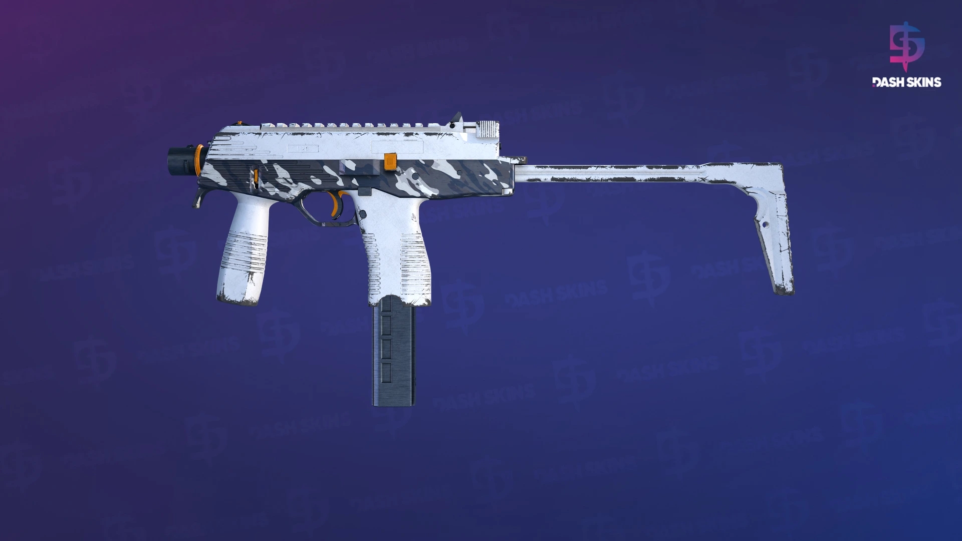 MP9 | Arctic Tri-Tone (Field-Tested) Screenshot Playside