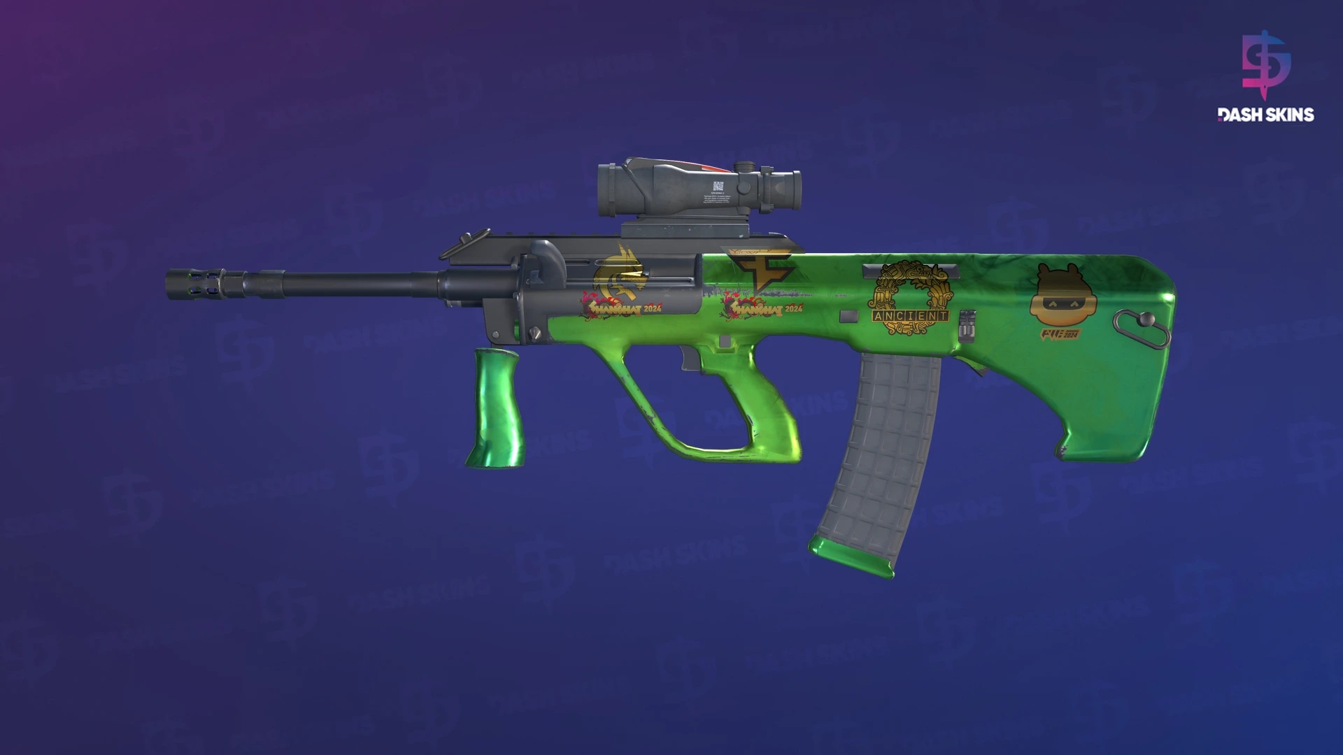 Souvenir AUG | Carved Jade (Factory New) Screenshot Playside