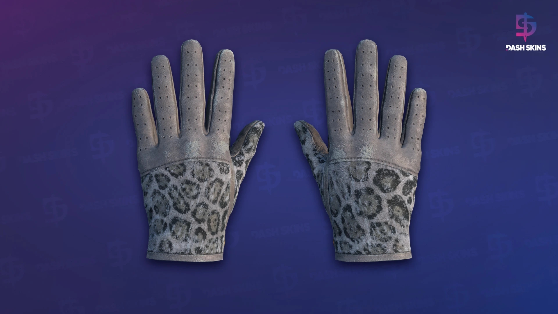 ★ Driver Gloves | Snow Leopard (Well-Worn) Screenshot Playside