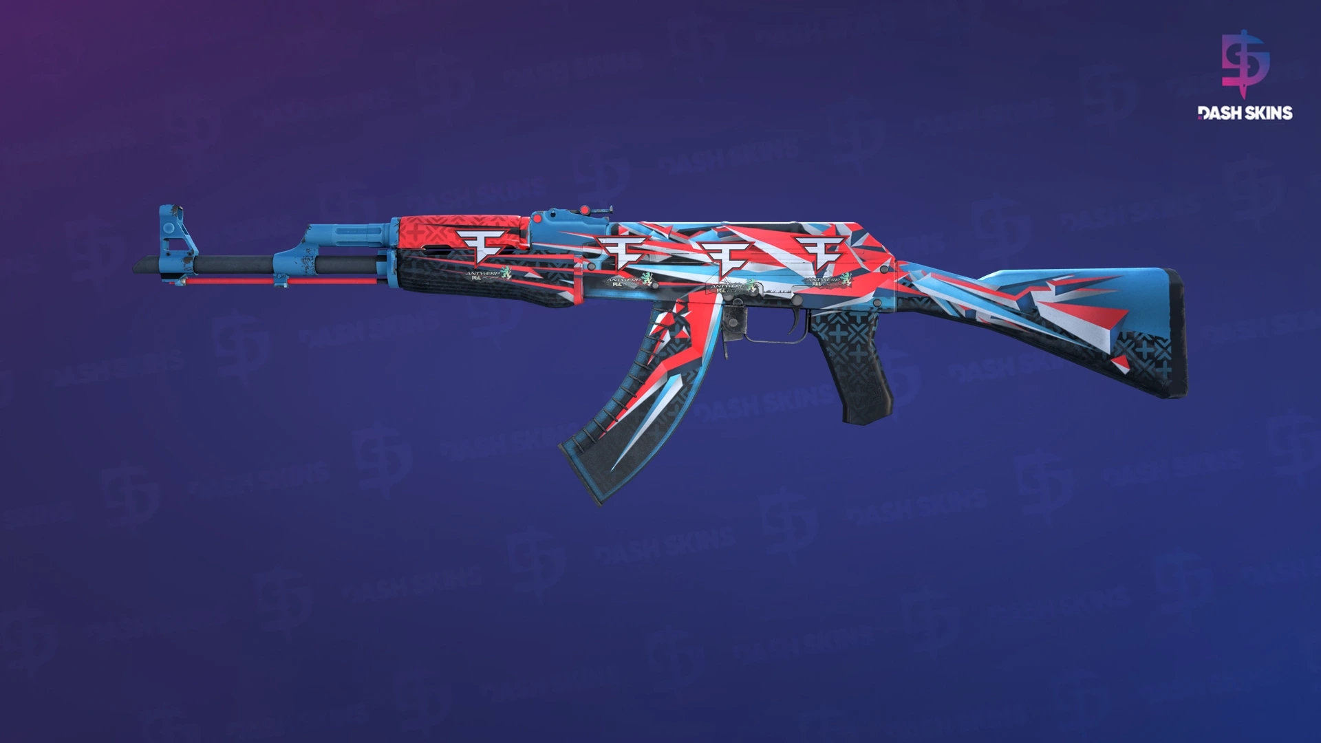AK-47 | Point Disarray (Minimal Wear) Screenshot Playside