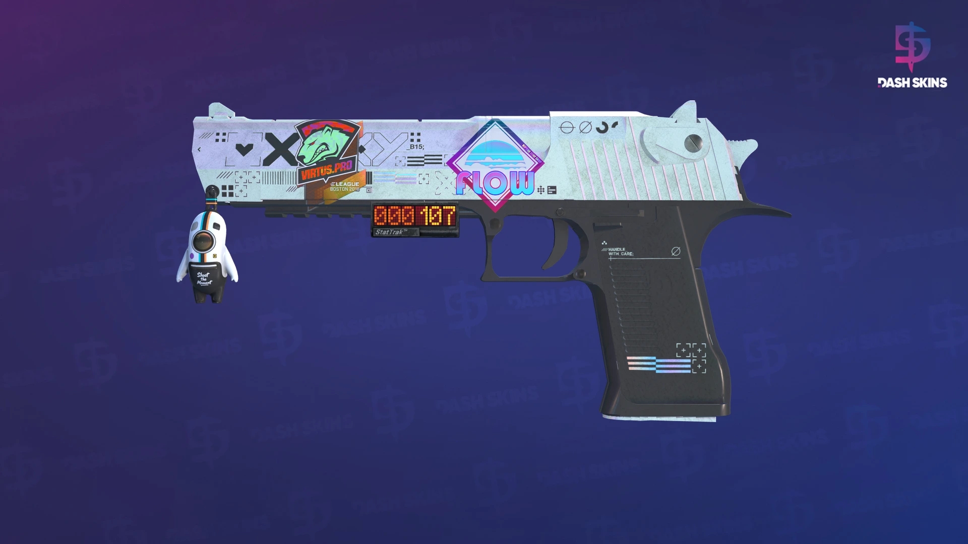 StatTrak™ Desert Eagle | Printstream (Well-Worn) Screenshot Playside