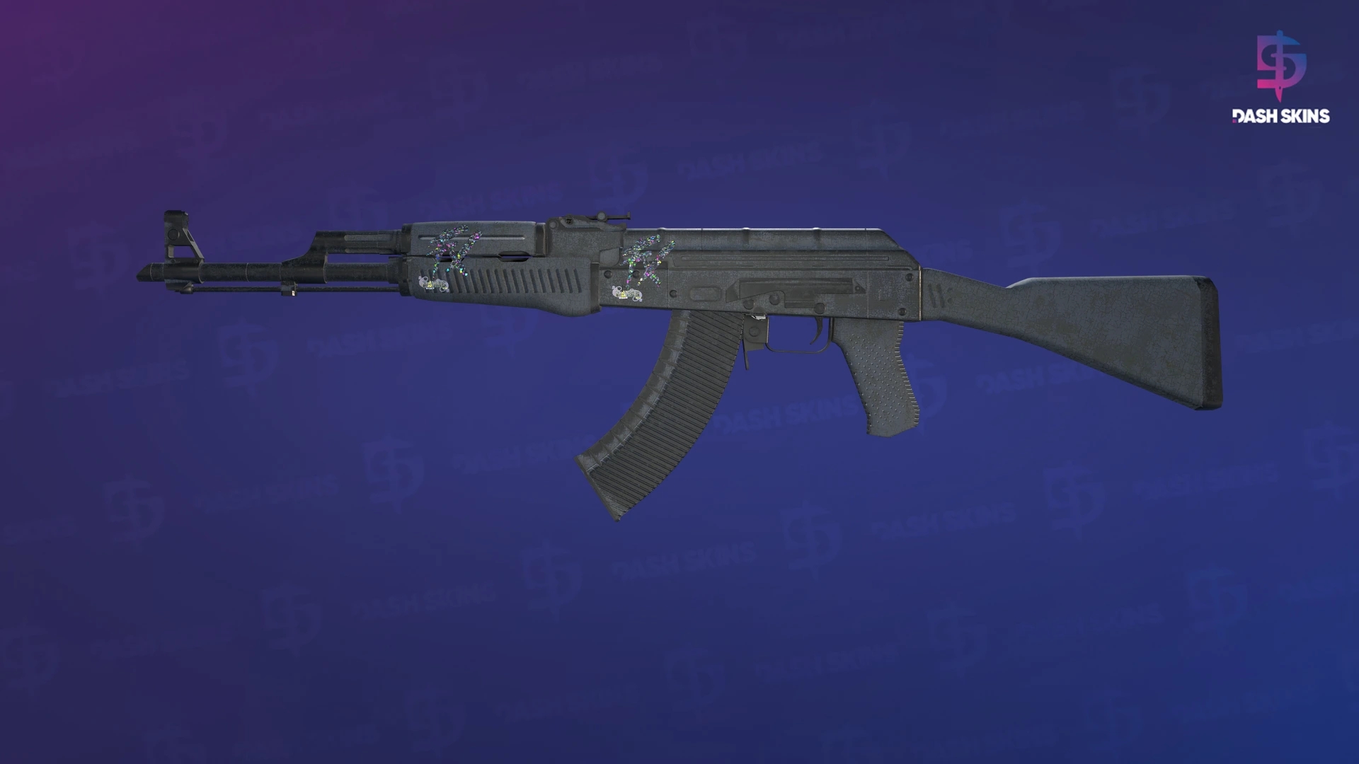 AK-47 | Slate (Battle-Scarred) Screenshot Playside