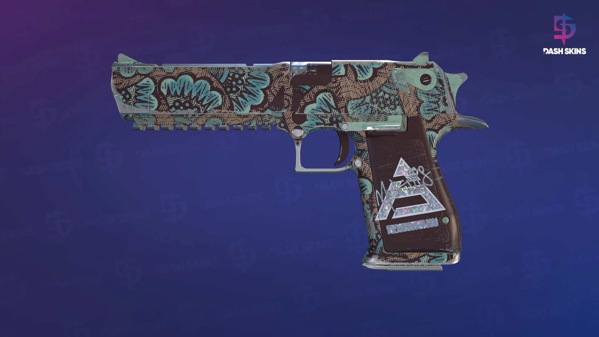 Desert Eagle | Mint Fan (Field-Tested) Screenshot Playside