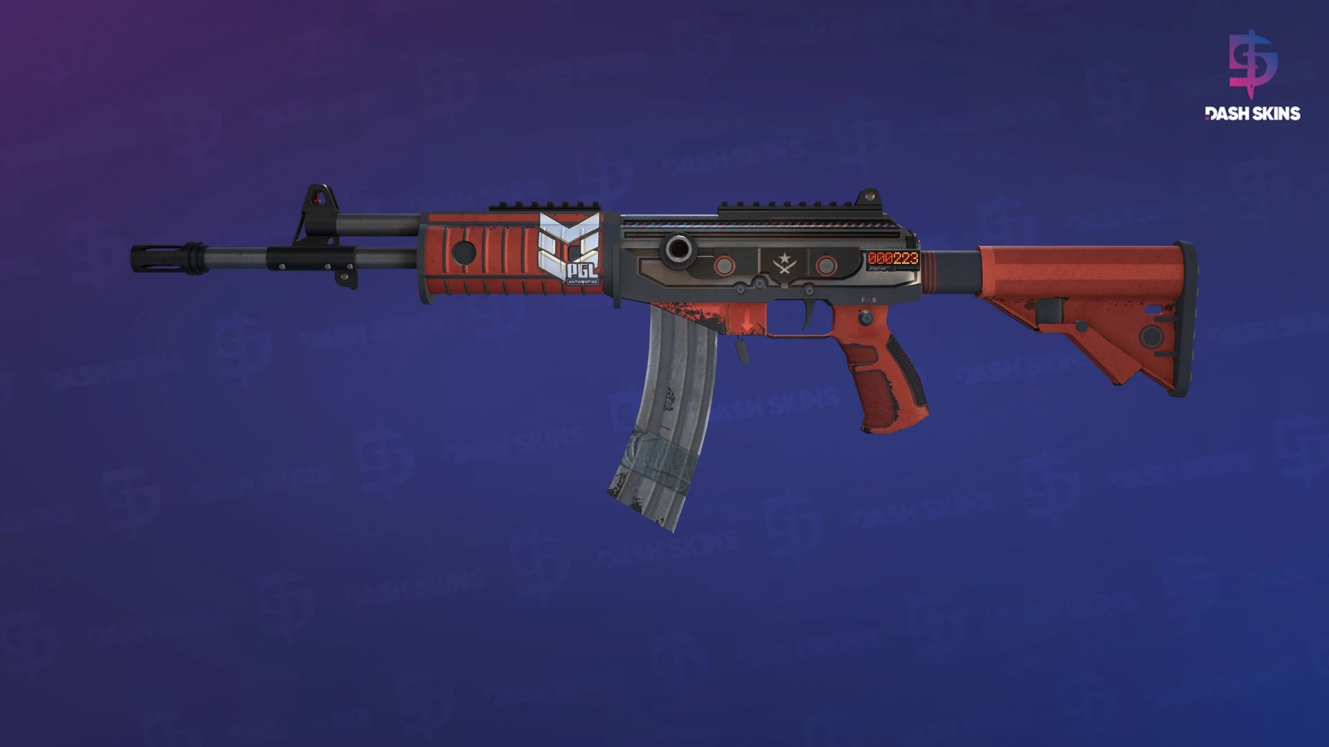 StatTrak™ Galil AR | Firefight (Well-Worn) Screenshot Playside