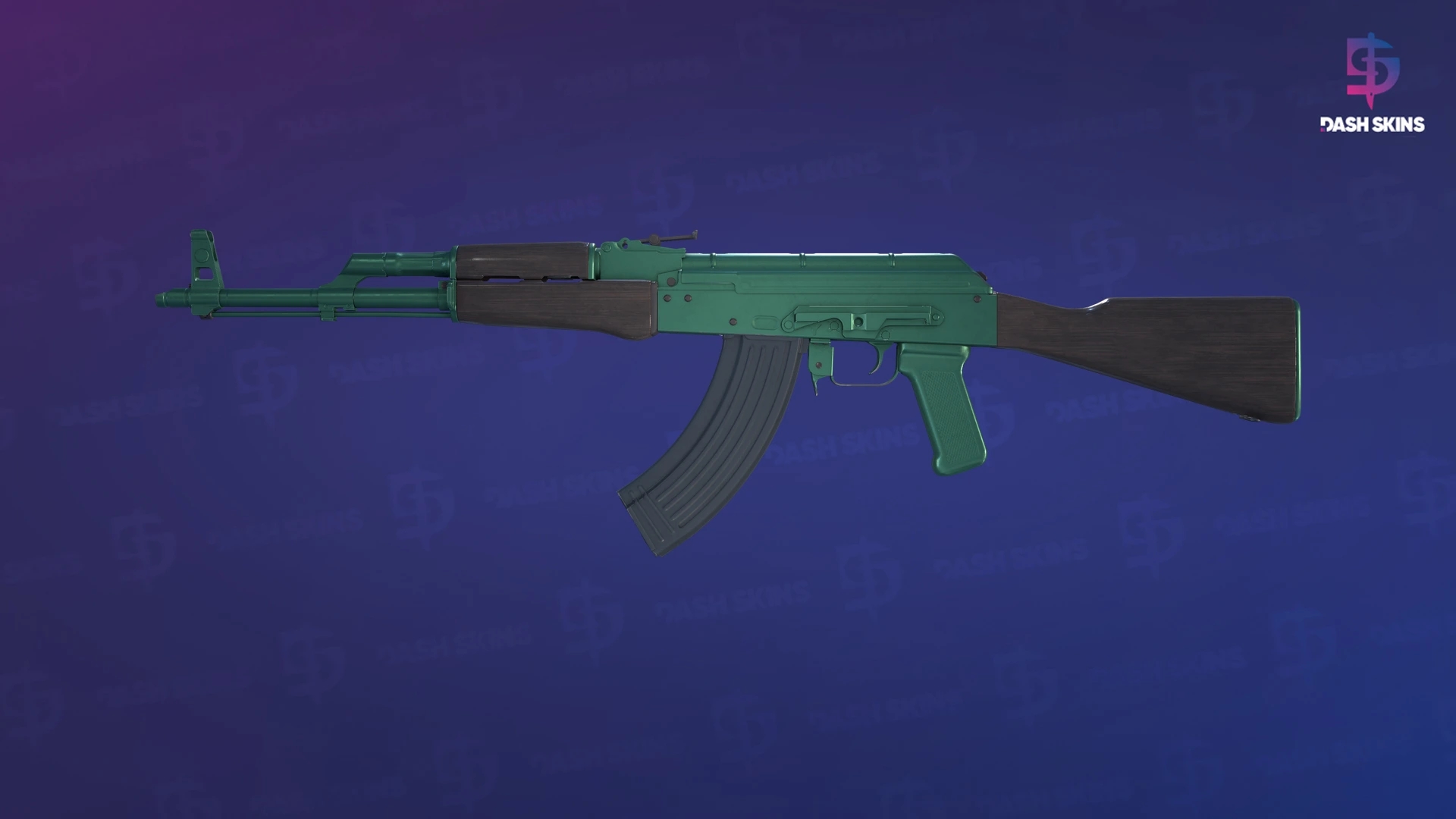 AK-47 | Wintergreen (Factory New) Screenshot Playside