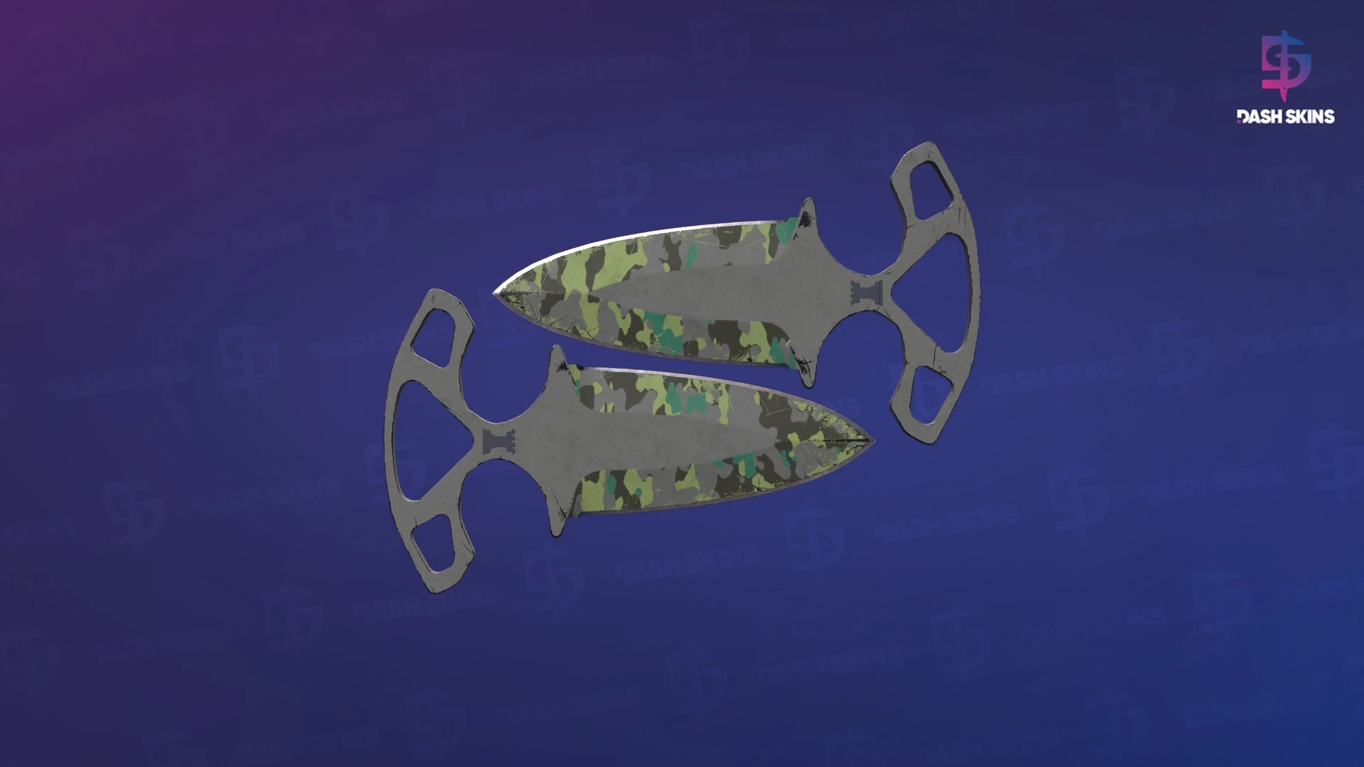 ★ Shadow Daggers | Boreal Forest (Field-Tested) Screenshot Playside