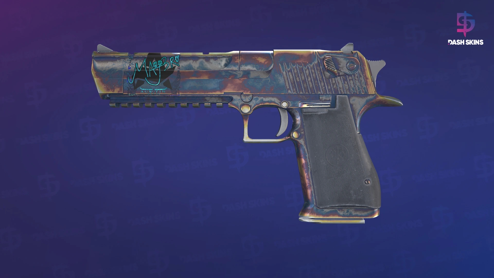 Desert Eagle | Heat Treated (Minimal Wear) Screenshot Playside