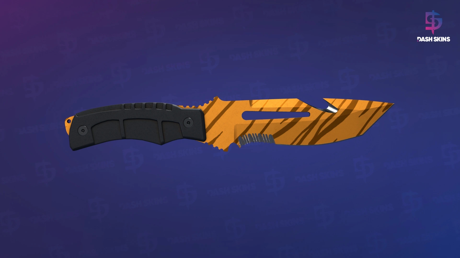 ★ Survival Knife | Tiger Tooth (Factory New) Screenshot Playside
