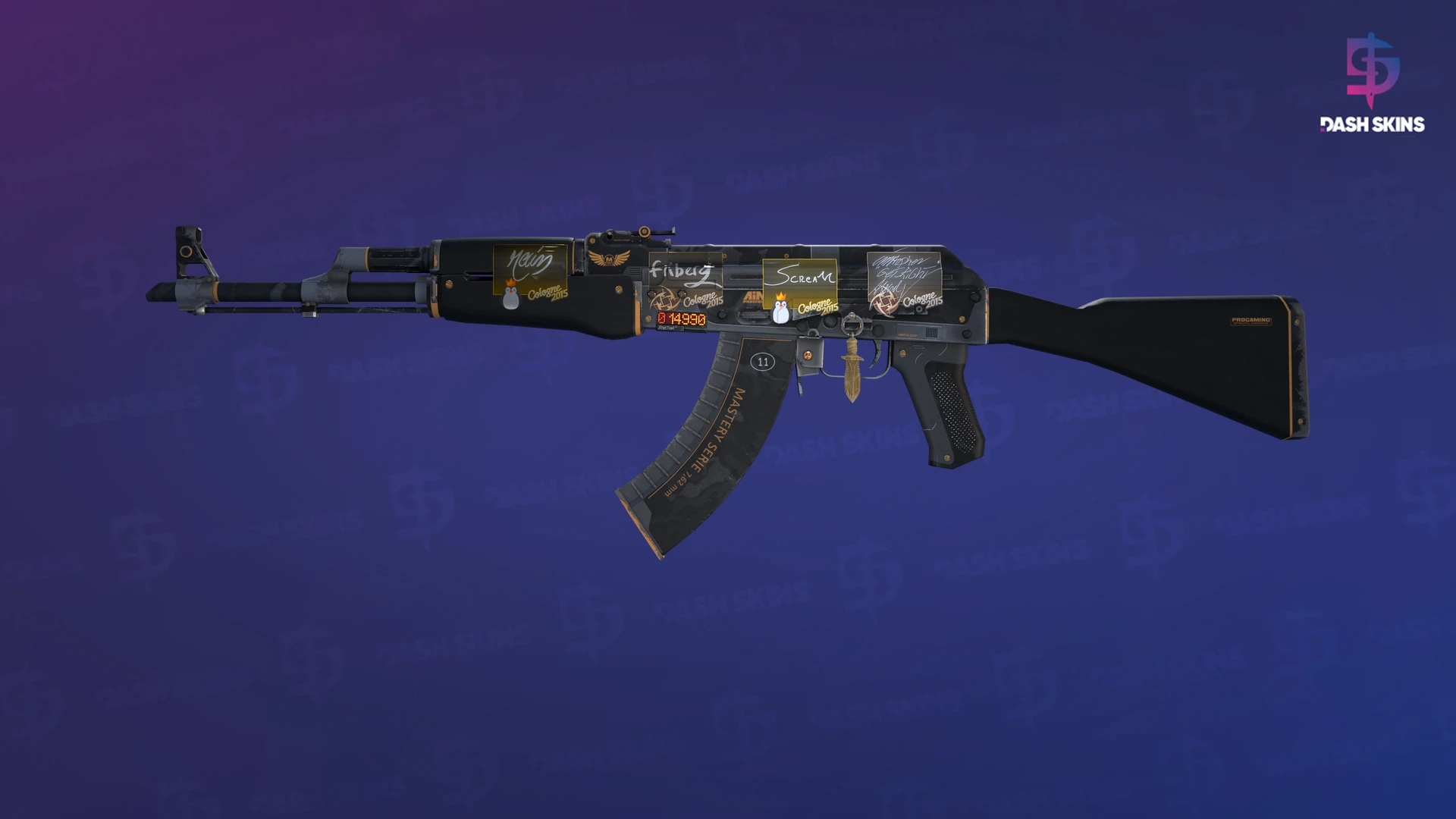 StatTrak™ AK-47 | Elite Build (Field-Tested) Screenshot Playside