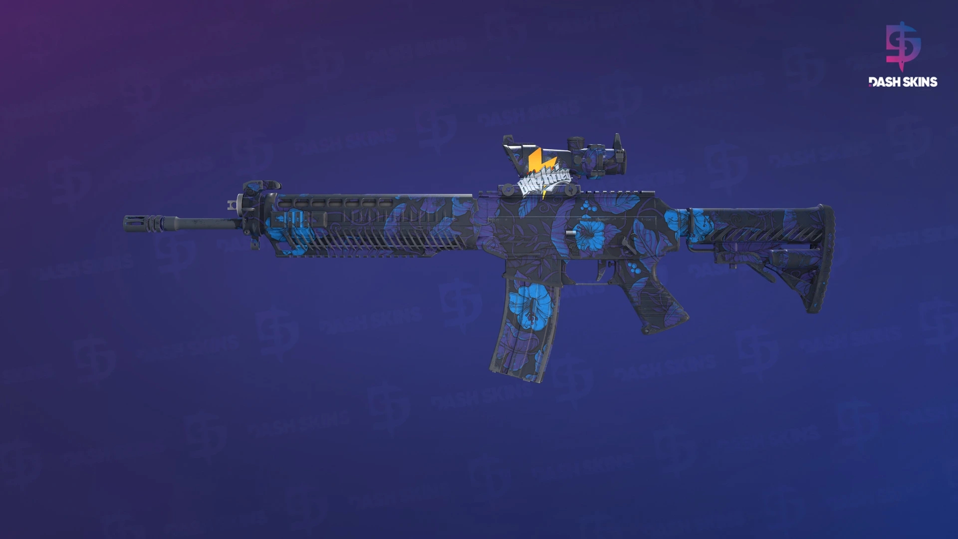 SG 553 | Aloha (Field-Tested) Screenshot Playside