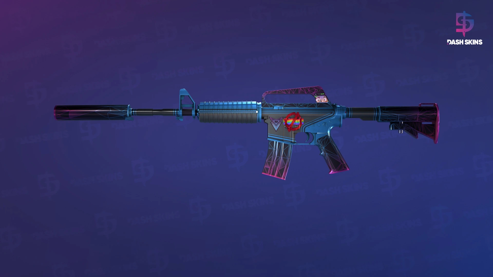 M4A1-S | Decimator (Minimal Wear) Screenshot Playside