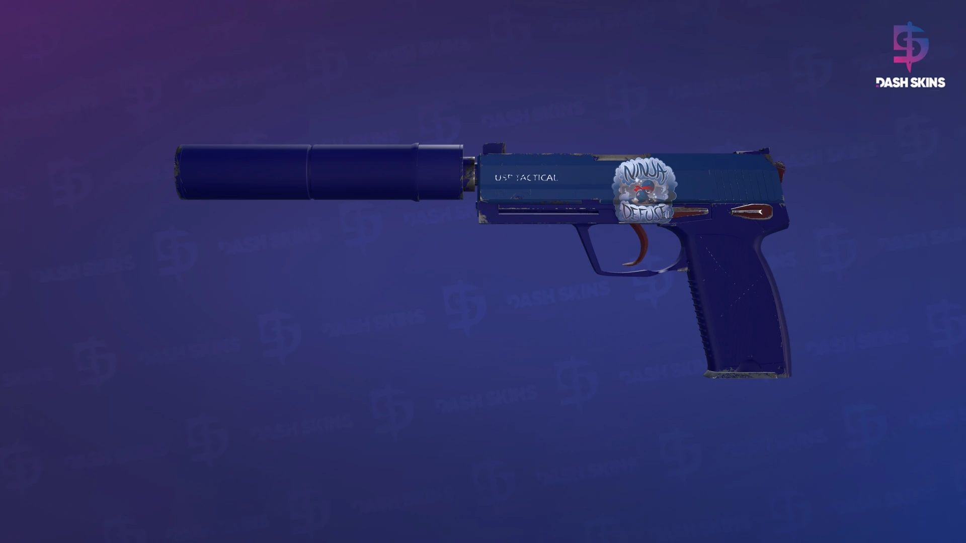 USP-S | Royal Blue (Minimal Wear) Screenshot Playside