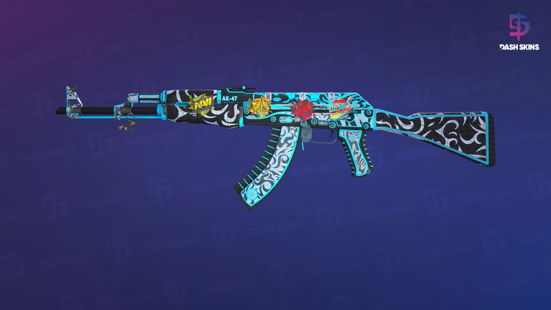 AK-47 | Frontside Misty (Field-Tested) Screenshot Playside