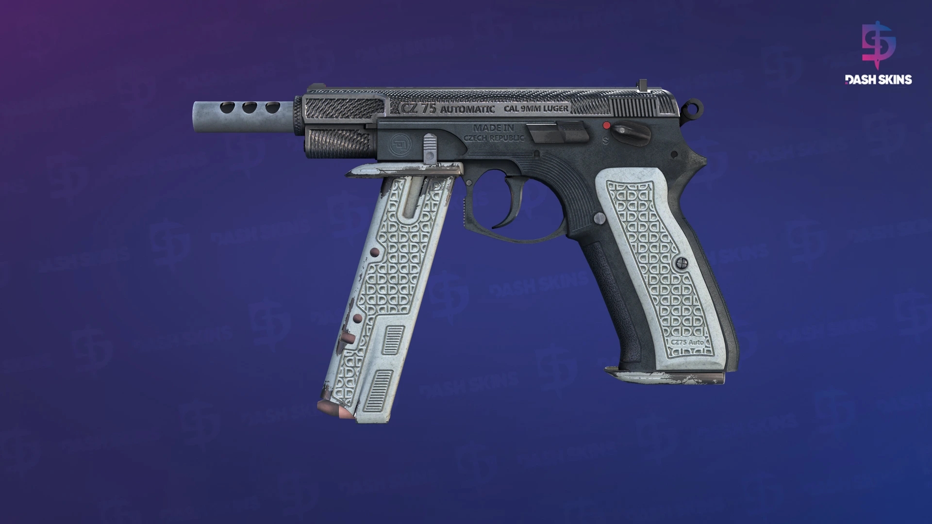 CZ75-Auto | Imprint (Well-Worn) Screenshot Playside