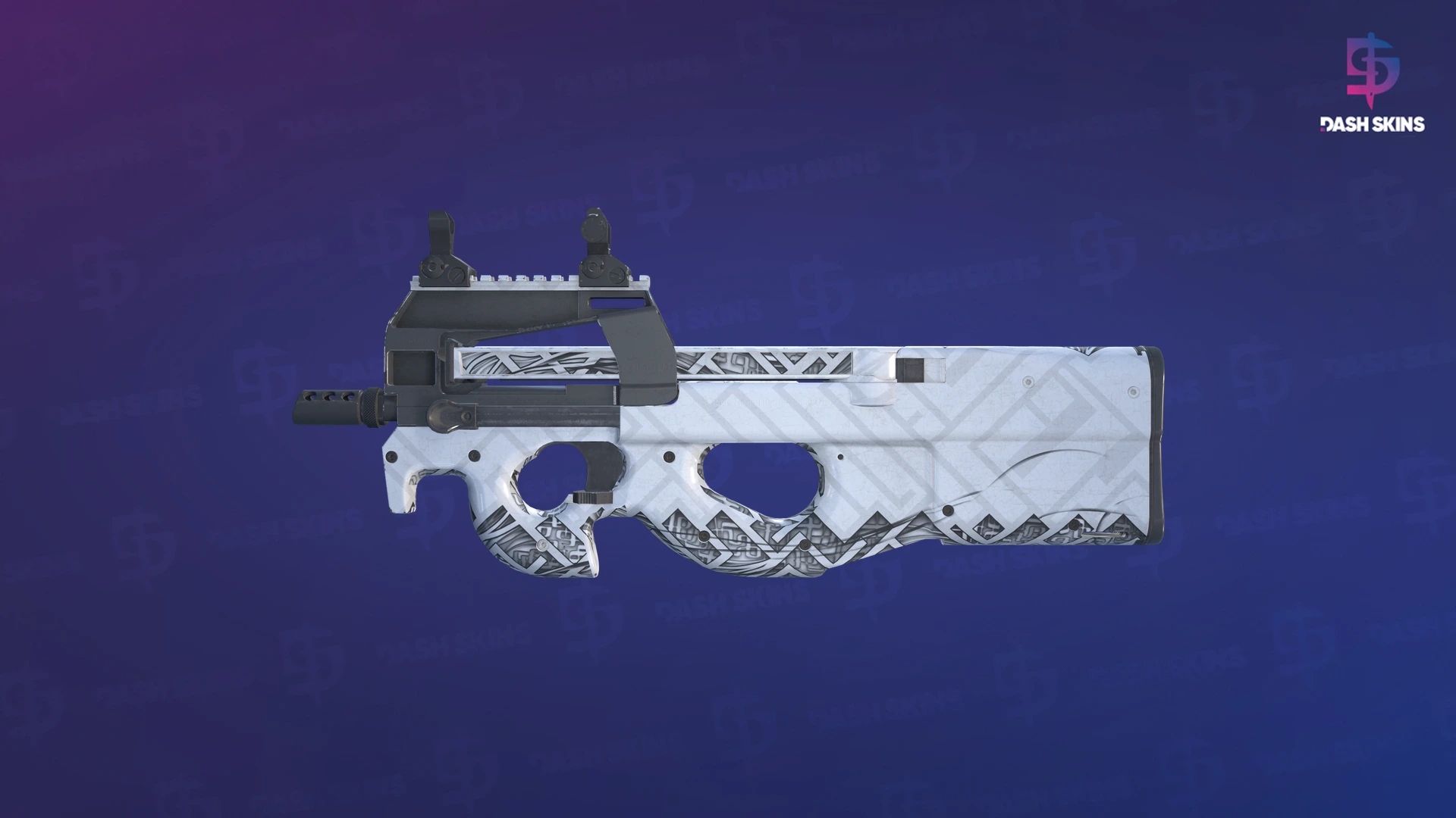 P90 | Aeolian Light (Minimal Wear) Screenshot Playside