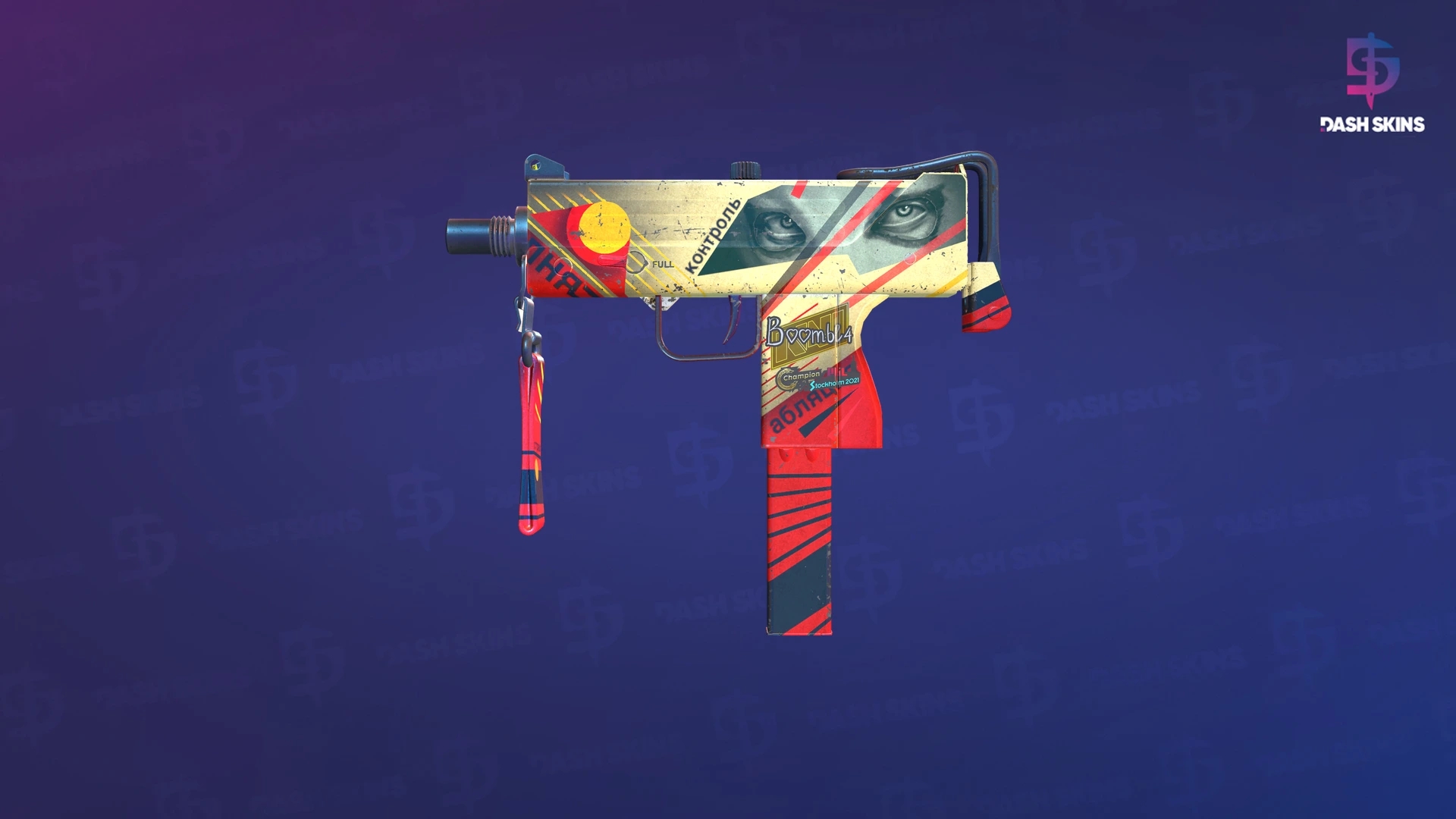 MAC-10 | Propaganda (Field-Tested) Screenshot Playside