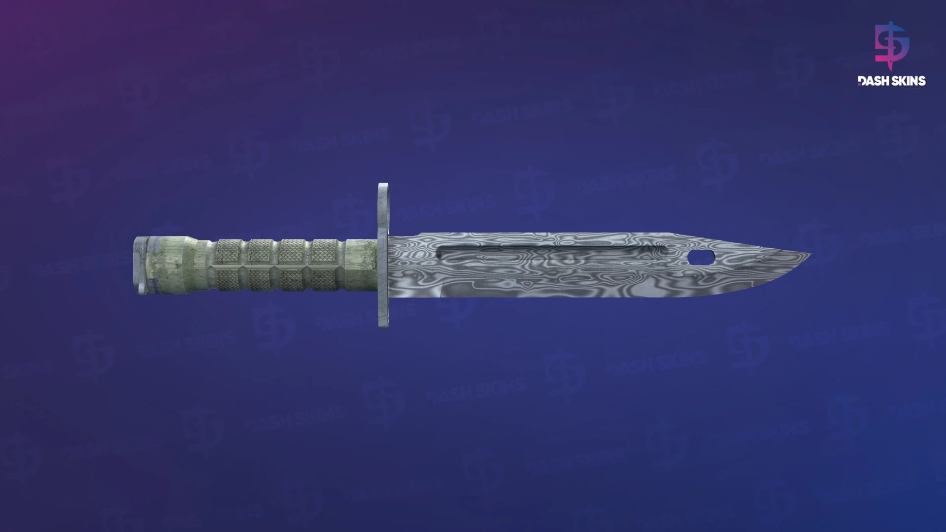 ★ Bayonet | Damascus Steel (Field-Tested) Screenshot Playside