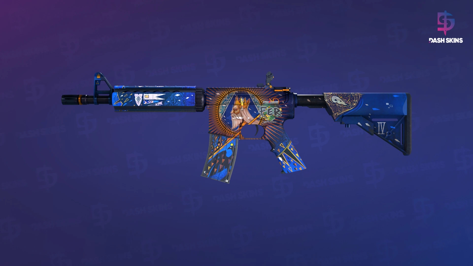 M4A4 | The Emperor (Field-Tested) Screenshot Playside