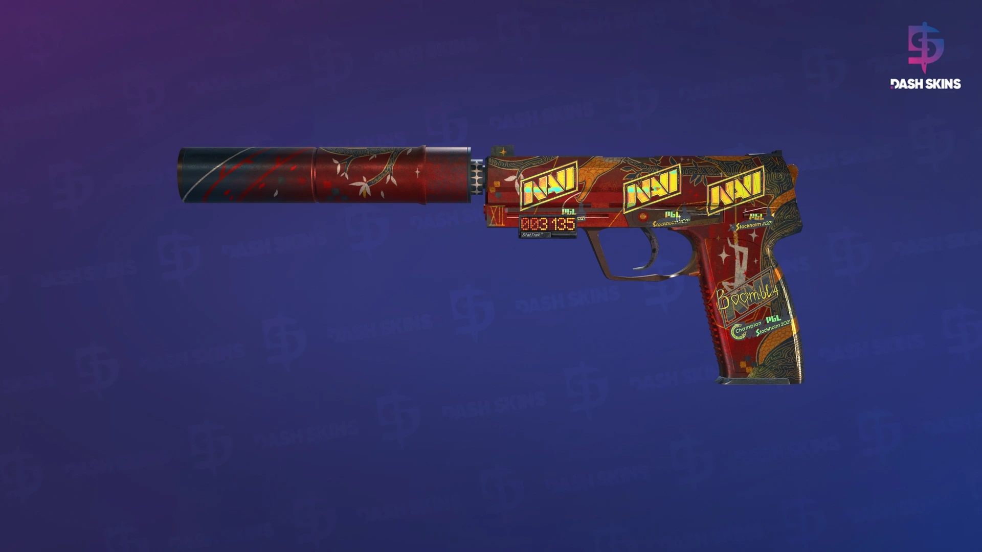 StatTrak™ USP-S | The Traitor (Battle-Scarred) Screenshot Playside